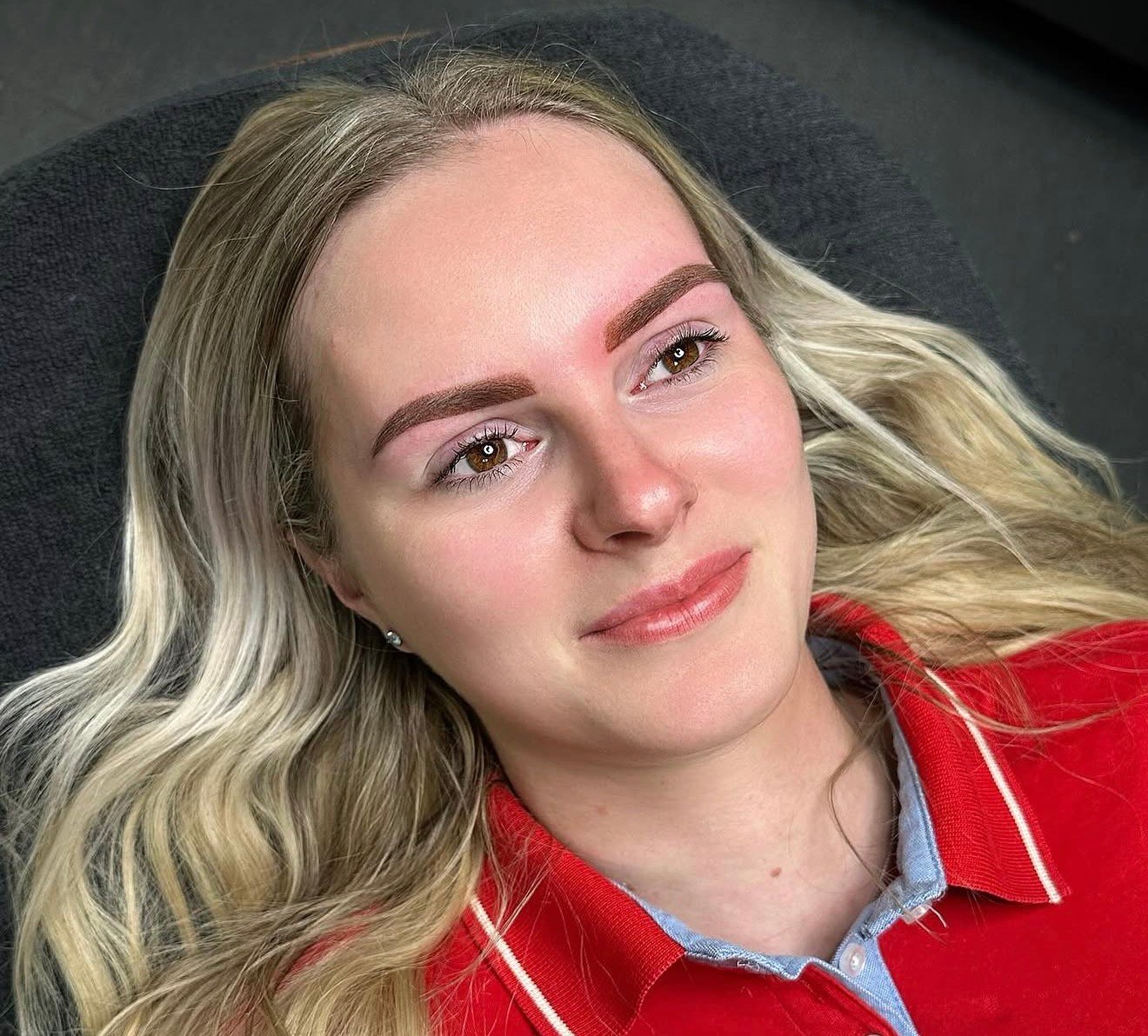 Na behandeling bij Sparklezz Beauty